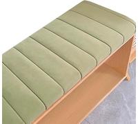 Cojín ergonómico para banco de 160 x 40 cm, almohadilla de asiento suave y duradera para jardín, cocina y bancos de comedor, comodidad y apoyo elegantes para la decoración de tu hogar