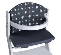 Cojín Estrellas para trona infantil Gris | tiSsi®