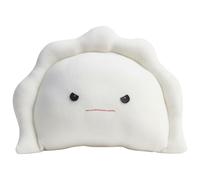 Cojín Expresión de Dumpling de Peluche, Muñeco de Peluche en Forma de Dumpling, Juguete Tierno y Suave, Bonitos Juguetes de Dibujos Animados para Niños, Adultos, Amigos y Decoración del Hogar