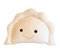 Cojín Expresión de Dumpling de Peluche, Muñeco de Peluche en Forma de Dumpling, Juguete Tierno y Suave, Bonitos Juguetes de Dibujos Animados para Niños, Adultos, Amigos y Decoración del Hogar