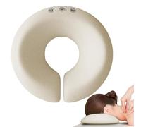 Cojín facial para masaje, almohada facial de cama de masaje, almohada de masaje en forma de U, reposacabezas de masaje para cama, cojín boca abajo para centro de spa, escuela, hogar, lugar de trabajo,