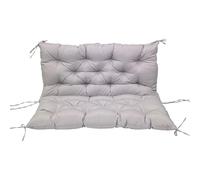 Cojín for Banco al Aire Libre, cojín Impermeable Silla con protección Solar, Interior, Columpio Porche para Exteriores(Light Gray,150x100CM)