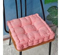 Cojín For Silla con Textura De Grano De Maíz, Cuadrado, Grande, Firme, 40 Cm, De Ante Sintético, Suave Al Tacto, Grueso, For Personas Mayores, Posoperatorio.(A,50 * 50cm (6 Pieces))