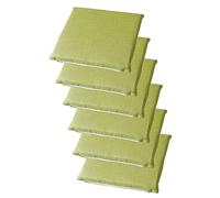 Cojín for Silla de Cocina, Funda con Cremallera Desmontable 2/4/6, cojín Asiento 45 x cm, decoración Elegante(D6,40 x 40cm)