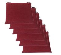 Cojín for Silla de Cocina, Funda con Cremallera Desmontable 2/4/6, cojín Asiento 45 x cm, decoración Elegante(E6,40 x 40cm)