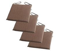 Cojín for Silla de Cocina, Funda con Cremallera Desmontable 2/4/6, cojín Asiento 45 x cm, decoración Elegante(A4,45 x 45cm)