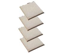 Cojín for Silla de Cocina, Funda con Cremallera Desmontable 2/4/6, cojín Asiento 45 x cm, decoración Elegante(D4,40 x 40cm)