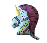 COJÍN FORTNITE Lama Morado - Material Ultra Suave - Peluche cómodo y Agradable de apretar, Regalo para Ventilador y Apasionado - Juguete Decorativo Tamaño: 40 cm x 40 cm