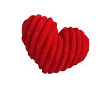 Cojín genérico en forma de corazón, 40 x 35 cm, cojín de peluche, suave, esponjoso y decorativo | Cojín romántico para salón, dormitorio y sofá