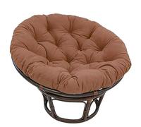 Cojín giratorio acolchado para muebles de exterior, cojín redondo con diseño floral, 100 cm de diámetro, 10 cm de grosor, para jardín y patio