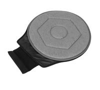 Cojín Giratorio para Coche, Esponja Elástica, Redondo, Ergonómico | Asiento Auxiliar para Mayores y Cuidadores, Base Antideslizante Texturizada, Uso en Coche y Sofá