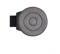 Cojín giratorio portátil para coches y sillas que soporta rotación controlada para usuarios con limitaciones de movilidad (negro)