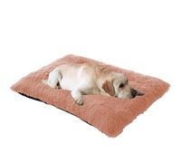 Cojín grande para perros, antiansiedad, cama cómoda para perros con parte inferior antideslizante para perros y gatos medianos y pequeños, almohadilla para perrera y manta incluida, 120 x 90 x 10 cm,