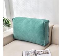 Cojín grande para sofá, almohada decorativa de apoyo lumbar para sofá, cómodo soporte lumbar para leer y decoración del hogar