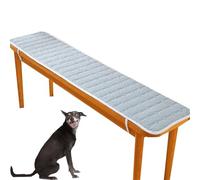 Cojín grueso azul cielo para columpio de porche, cómodo cojín antideslizante para banco de jardín, muebles de patio exterior e interior, accesorio de asiento de relajación definitivo