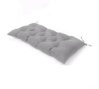 Cojín grueso del asiento del jardín, cojín suave del algodón para el uso interior de los muebles al aire libre (gris clar