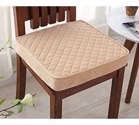 Cojín Grueso para Asiento de Silla Cojín Cuadrado de 40/45/50 cm Cojín Elevador para Sillón para Comedor Interior Y Jardín (45 X 45 cm Naranja)