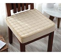 Cojín Grueso para Asiento de Silla Cojín Cuadrado de 40/45/50 cm Cojín Elevador para Sillón para Comedor Interior Y Jardín (45 X 45 cm Amarillo)