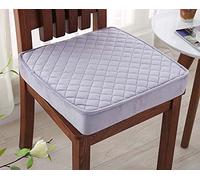 Cojín Grueso para Asiento de Silla Cojín Cuadrado de 40/45/50 cm Cojín Elevador para Sillón para Comedor Interior Y Jardín (45 X 45 cm Café)