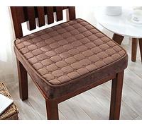 Cojín Grueso para Asiento de Silla Cojín Cuadrado de 40/45/50 cm Cojín Elevador para Sillón para Comedor Interior Y Jardín (45 X 45 cm Café)