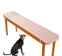 Cojín grueso para banco de jardín con lazos antideslizantes, cómodo cojín para muebles de exterior e interior para columpio de patio, solución de asiento elegante y duradera para el hogar y el jardín