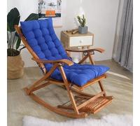 Cojín grueso para silla mecedora - Sun Lo Cush al aire libre para patio, relajación, jardín, mesa diván, asiento suave