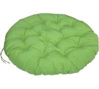 Cojín grueso y redondo para silla de huevo al aire libre, cojín de asiento de jardín para platillo de ratán giratorio y sillas colgantes, comodidad interior y exterior