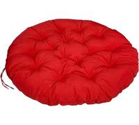 Cojín grueso y redondo para silla de huevo al aire libre, platillo giratorio de ratán y sillas columpio, cómodo cojín de asiento de jardín para uso en interiores y exteriores