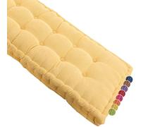 Cojín grueso y suave para banco de jardín para columpios, almohadas de felpa para exteriores e interiores para 1/2/3 plazas, ideal para patio, porche, balcón y decoración de ventanas, cómodos cojines