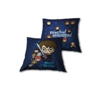 Cojín - Harry Potter - Travesura Realizada - 35x35cm - Azul - Sintético