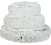 Cojín Harvey ø 80 cm blanco-negro