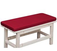 Cojín impermeable para banco de jardín, 100 x 35 cm de grosor, para exteriores, para 2/3 plazas, ideal para el hogar, patio, terraza, columpio, tapete duradero y cómodo