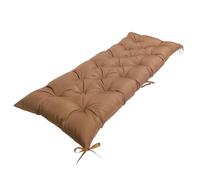 Cojín impermeable para banco de jardín de 2 a 3 asientos con lazos, perfecto para patio, comedor y muebles de interior, disponible en tamaños de 100, 120 y 150 cm