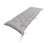 Cojín impermeable para banco de jardín de 2 a 3 plazas con lazos de fijación, perfecto para patio, comedor y muebles de interior, disponible en tamaños de 100, 120 y 150 cm