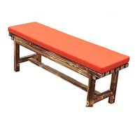 Cojín impermeable para banco o sofá de exterior, 190 x 30 x 5 cm, lavable con cremallera, se adapta a sofás reclinables de mimbre y comedor, perfecto para patio y jardín
