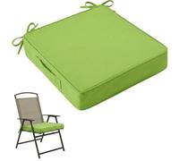 Cojín Impermeable para Silla de Exterior Cojín Antideslizante para Columpio de Porche con Lazos Y Asa Cojín de Repuesto para Silla de Jardín Ideal para Muebles de Patio Césped Jardín Y Terraza