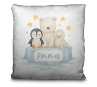 Cojin Infantil Personalizado. Cojin Niño Colegio o Guarderia. Cojines Personalizados Niños. Tejido de poliéster con Cremallera Invisible. Cojín Personalizado Opción Doble Cara 35x35cm. Polares