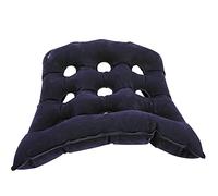 Cojín Inflable Anti-escaras, Cómodo Y Transpirable Cojín De Aire Inflable Anti-escaras Para Ancianos Para Hospital(Cojín flocado cuadrado azul zafiro)