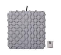 Cojín Inflable cojín Asiento Aire Soporte portátil Confort Asiento Oficina hogar Trabajo Conductor camión Viaje Camping conducción Auto Ligero Compacto ergonómico Espalda distribución Pressio