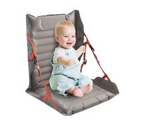 Cojín inflable de viaje para silla plegable con soporte para la espalda | Almohadilla de asiento portátil para estadio para camping, senderismo, mochileros, playa, pesca, deportes, estadio