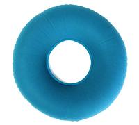 Cojín Inflable de Vinilo con Forma de Anillo de Goma, cojín de Asiento Redondo, cómoda Almohada médica para úlceras o hemorroides en la Cama, Ideal para sillas de Ruedas. Bomba de Aire Gratis!