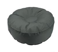 Cojín inflable de yoga 40D de nailon para reposapiés de TPU para meditación, viajes, fitness, asiento de aire portátil ligero con válvula rápida, verde oliva (verde oliva)