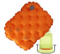 Cojín inflable para asiento, almohadilla de presión de aire ajustable, diseño ergonómico y portátil, alivia el dolor de coxis y espalda, mejora la comodidad al sentarse, proporciona firmeza