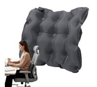 Cojín inflable para asiento de 18.9 x 18.9 pulgadas, ergonómico y portátil