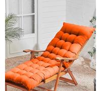 Cojín largo ligero y portátil para silla, tela suave para uso en interiores y exteriores, comodidad para todas las estaciones, 170 x 55 cm, perfecto para relajación y actividades al aire libre