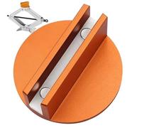 Cojín magnético para Gato - Adaptador de riel de Marco ranurado de Aluminio | Almohadilla de Gato de Soldadura por magnético | Protección de elevación de Coche Taller mecánico Universal