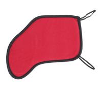 Cojín Mejilla del Violín 3/4-4/4 Rojo de Algodón | Reduce Irritación Cutánea, Capa Protectora Plegable, Comodidad Óptima para Principiantes y Profesionales