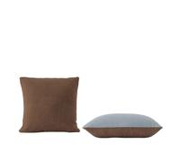 Muuto Cojín Mingle 45x45 cm Copper Brown-Light Blue