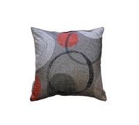 Cojín - Modelo Lascaux - 40 x 40 cm - Poliéster impreso - Ribete elegante