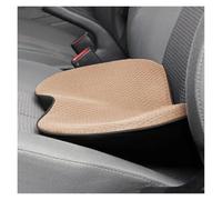 Cojín Multifuncional 2 En 1 para Asiento De Coche Universal con Memoria Soporte Lumbar Transpirable para Mayor Altura Y Glúteos Fundas para Asiento Coche(Beige)